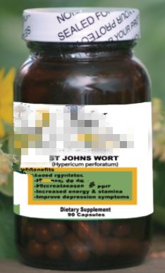 Application of Hypericum perforatum powder 2